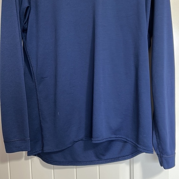 PATAGONIA Capilene Long Sleeve Base Layer Mens Navy Blue Shirt Sz M - Picture 3 of 10